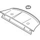 Ford PR3Z-6346668-AA Package Tray Cover, Rear