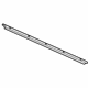 Ford F37Z-83291A40-A Upper Molding, Rear Passenger Side