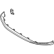 Ford LJ8Z-17D957-EA Lower Molding, Carbon Black, Front