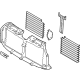 Ford ML3Z-8475-D Radiator Shutter Assembly, Front Upper
