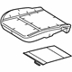 Ford D2BZ-54632A23-B Seat Cushion Pad, Front Driver Side
