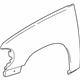 Ford XL2Z-16005-CA Fender, Front Passenger Side