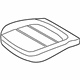 Ford NJ6Z-7862901-AB Seat Cover, Front Driver Side