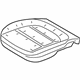 Ford LJ6Z-78632A23-F Seat Cushion Pad, Driver Side