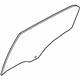 Ford GN1Z-5825712-A Door Glass, Green, Rear Center Passenger Side