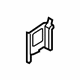 Ford KK3Z-6127970-A Floor Extension, Rear Passenger Side