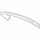 Ford 7A1Z-7842410-AA Upper Trim Panel, Black/Graystone, Rear