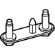 Ford -W721574-S439 Mount Bracket Bolt Plate, Front