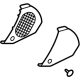 Ford LJ8Z-18978-AE Speaker Grille, Front Passenger Side