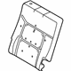 Ford LB5Z-7866800-J Seat Back Pad, Rear Passenger Side