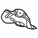 Ford 7L1Z-5G221-B Lower Shield, Front Driver Side