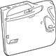 Ford 5C3Z-2523943-DAB Door Trim Panel, Front Inner Driver Side