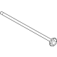 Ford YC2Z-4234-AA Axle Shaft, Rear Passenger Side