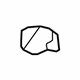 Ford GL1Z-7863388-AF Support Cover, Passenger Side