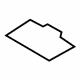 Ford 9L1Z-7863388-CC Support Cover, Charcoal, Front Center