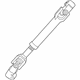Ford LX6Z-3B676-A Intermediate Shaft