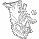 Ford HL3Z-6019-A Timing Cover, Front