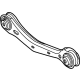 Ford LJ9Z-5500-Q Upper Control Arm, Rear Passenger Side