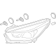Ford LJ6Z-13008-A Headlamp Assembly, Front Passenger Side