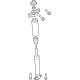 Ford PR3Z-18125-F Shock Assembly