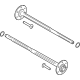Ford ML3Z-4234-A Axle Shaft, Rear Passenger Side