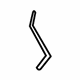 Ford 8L8Z-7822135-A Cylinder Rod, Front Driver Side