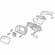 Ford KB3Z-17682-B Mirror Assembly, Front Passenger Side