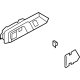 Ford M2DZ-7822600-AC Handle, Inside, Front Upper Inner Passenger Side
