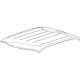 Ford LC3Z-2850202-C Roof Panel