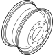 Ford JC3Z-1007-E Wheel, Alloy