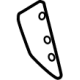 Ford M2DZ-17F774-BB End Cap, Rear Driver Side