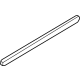 Ford NZ6Z-6025860-A Belt Weatherstrip, Rear Passenger Side