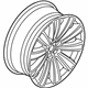 Ford LB5Z-1007-C Wheel, Alloy