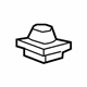 Ford -W713717-S403 Trunk Lid Trim Nut
