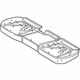 Ford FA1Z-5863840-E Seat Cushion Pad, Rear