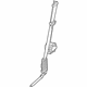 Ford JC3Z-15611B08-BA Outer Belt, Earth Gray, Front Passenger Side