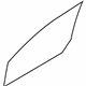 Ford NC3Z-2521411-A Door Glass, Front Driver Side