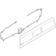 Ford NZ6Z-6042006-G Window Regulator, Rear