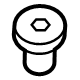 Ford -W719240-S437 Front Cover Nut