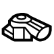 Ford GD9Z-9C888-A Lock Switch, Rear