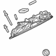 Ford HC3Z-6582-E Valve Cover, Passenger Side