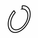 Ford -W703474-S3001 Wheel Bearing Snap Ring, Rear