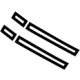 Ford JR3Z-7620000-AB Stripe Tape, Rear