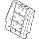 Ford BB5Z-7866800-C Seat Back Pad, Rear Passenger Side