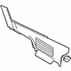 Ford AE9Z-7404608-CB Upper Panel, Charcoal, Passenger Side