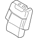 Ford LB5Z-7866600-AC Seat Back Cover, Sandstone, Center Passenger Side