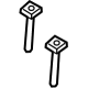 Ford CU5Z-96610A16-CF Headrest Guide, Front Driver Side