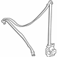 Ford 8L8Z-78611B08-AD Lap & Shoulder Belt, Front Passenger Side