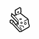 Ford GN1Z-16K038-A Fender Lower Bracket, Passenger Side