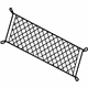 Ford 8G1Z-5455066-AA Cargo Net, Rear